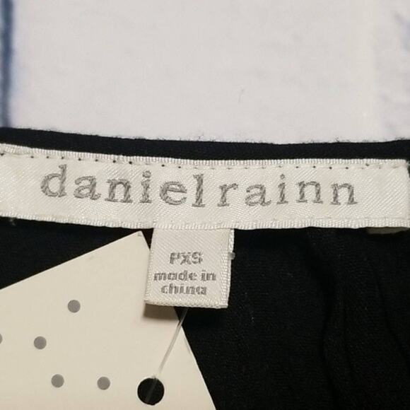 NWT Daniel Rainn Black Boho Blouse - Picture 8 of 9